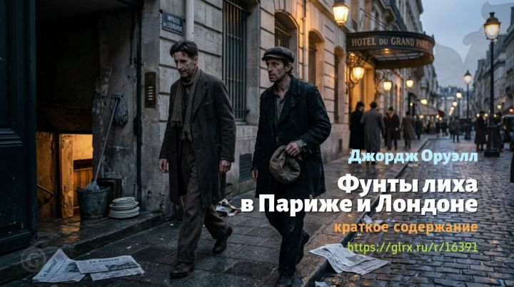 Джордж Оруэлл: «Фунты лиха в Париже и Лондоне» Джорджа Оруэлла, краткое содержание Читать краткий пересказ книги Джорджа Оруэлла «Фунты лиха в Париже и Лондоне». Джордж Оруэлл: «Фунты лиха в Париже и Лондоне» Джорджа Оруэлла, краткое содержание Читать краткий пересказ книги Джорджа Оруэлла «Фунты лиха в Париже и Лондоне».